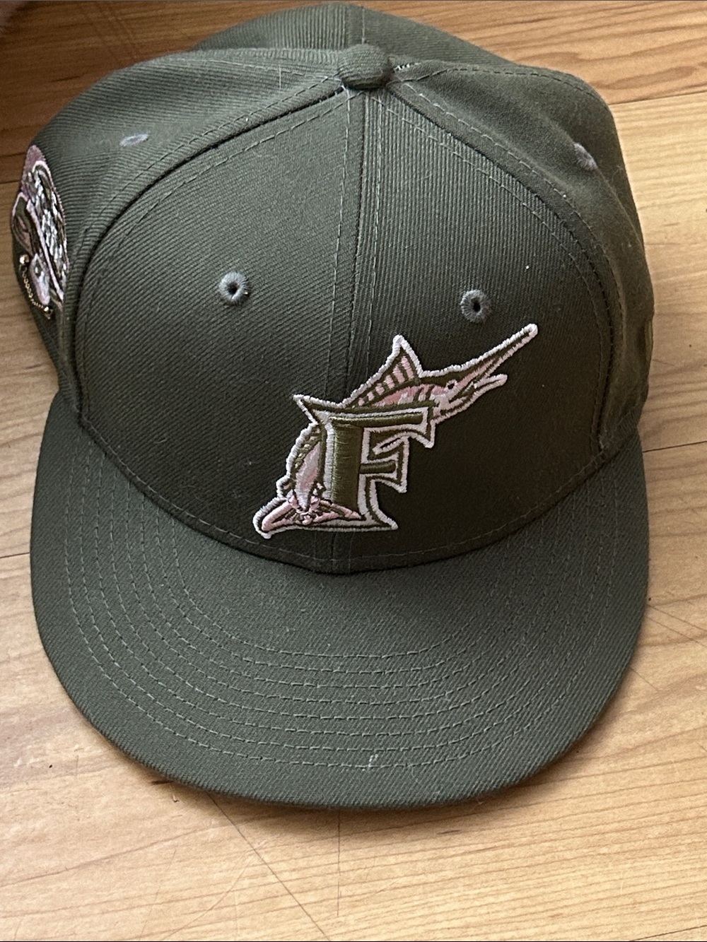 new era 59Fifty Florida / Miami Marlins cap hat sz 7 1/4